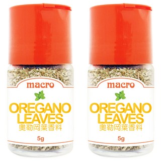 Macro 奧勒岡葉香料罐, 5g, 2瓶