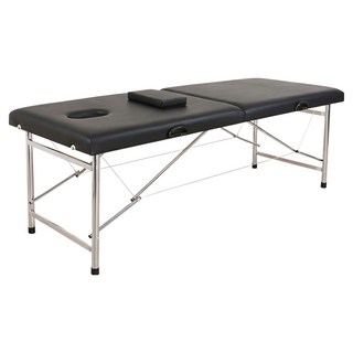 三次方 攜帶式美容床 180 x 70 x 65cm, 黑色
