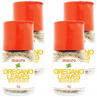Macro 奧勒岡葉香料罐, 5g, 4瓶