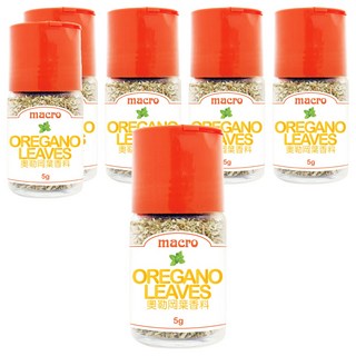 Macro 奧勒岡葉香料罐, 5g, 6瓶