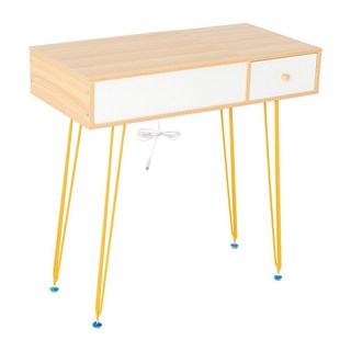 dayneeds 日需百備 Laramie拉樂腳架梳妝台 SBH-S393LG, 米金色