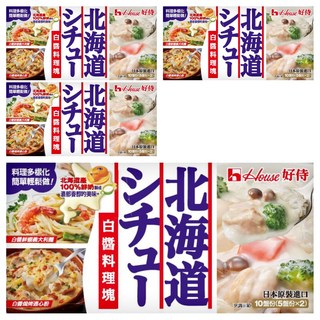 House 好侍 北海道白醬料理塊, 180g, 4盒