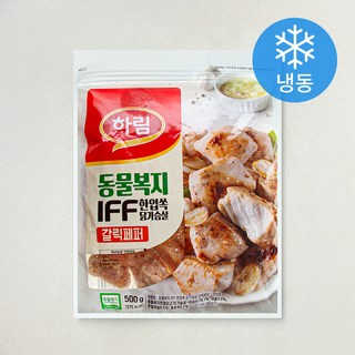 하림IFF 동물복지 인증 IFF 한입쏙 닭가슴살 갈릭페퍼 (냉동), 500g, 1개, 1개입