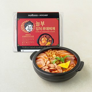 MYCHEF 놀부 김치 부대찌개 밀키트 2인분, 632g, 1개