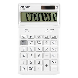 AURORA 震旦 桌上計算機 DT300, 白色, 1個