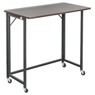 dayneeds 日需百備 日系無印風摺疊書桌 附滑輪組 SBH837308BKG