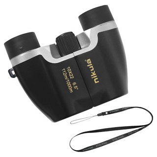 니쿠라 스토리빙 오페라글라스 뮤지컬 콘서트 쌍안경 10배율 망원경 + 넥스트랩, 22mm