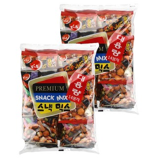 덴로쿠 스낵믹스, 294g, 2개