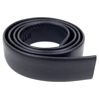 真皮頭層牛皮帶身, 110~130 x 3.5cm, 黑色
