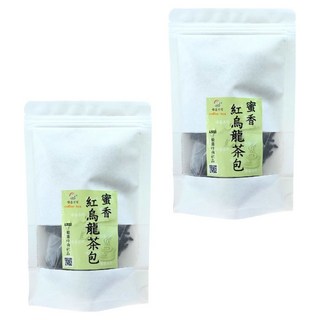 啡茶不可 蜜香紅烏龍茶包Set 20, 茶湯濃醇甘甜 上班族健康無糖茶飲, 3.5g, 20包, 2袋