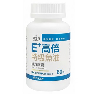 台塑生醫 MD Formula 醫之方 E+高倍特級魚油複方膠囊, 60顆, 753mg, 1瓶