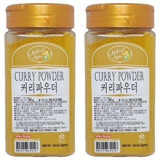 Natural Spice 咖哩粉, 250g, 2個
