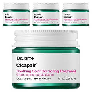 닥터자르트 시카페어 수딩 컬러 코렉팅 트리트먼트, 15ml, 4개
