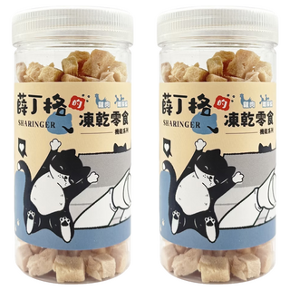 SHARINGER 薛丁格 貓凍乾零食, 雞肉 + 離胺酸, 70g, 2罐
