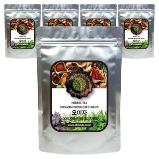 中國產五味子, 5個, 1件, 100g