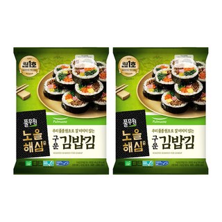 Noeulhaesim 飯捲海苔 20片, 44g, 2個