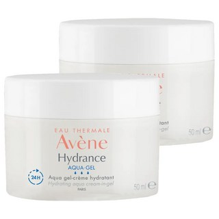 Avene 雅漾 24H保濕水凝霜 修護舒緩 細緻保濕 撫平細紋, 50ml, 2罐