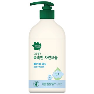 GREEN FINGER 綠手指 保濕嬰兒沐浴露, 500ml, 1瓶