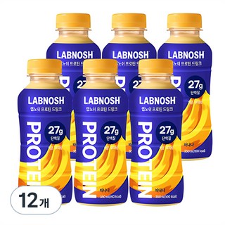 Labnosh 香蕉蛋白飲, 350ml, 12個