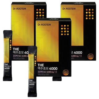 닥터루템 정품 THE 맥주효모 4000, 30회분, 135g, 3개