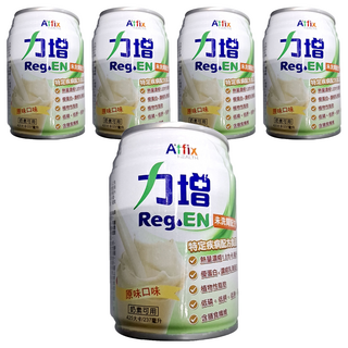 Affix 艾益生 力增 Reg.EN 未洗腎配方食品 原味口味, 237ml, 5罐