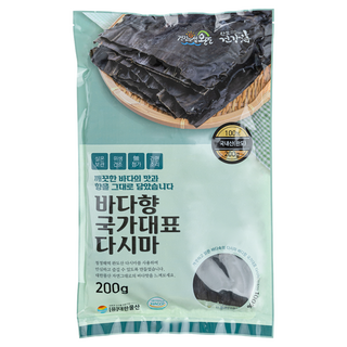 莞島產乾燥海帶, 200g, 1個