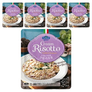 歐洲 Fontana 松露蘑菇奶油義式燉飯, 5包, 250g