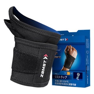 잠스트 리스트 랩 손목보호대, 1개, 블랙