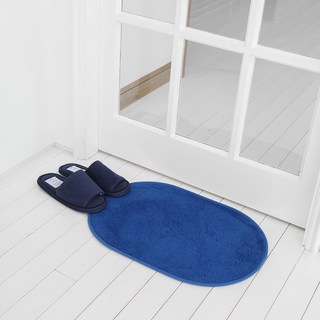 허밍 타원형 발매트, 진블루