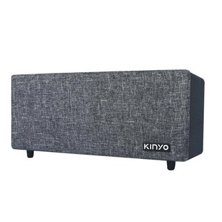Kinyo 藍牙讀卡音箱 附充電線 + 音源線 305 x 120 x 143mm 1150g, BTS-750, 藍牙讀卡音箱 附充電線 + 音源線 灰色