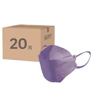 久富餘 KF94韓版 4層立體醫療口罩, 日落紫霞, 10片, 2盒
