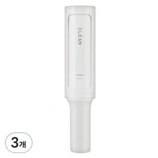 생활공식 돌돌이 먼지 보풀 제거기, 3개, 화이트