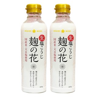 HIKARI MISO 麴之花 生鹽麴, 580g, 日本產, 2瓶