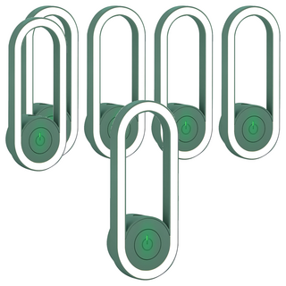 Reddot 紅點生活 超聲波光感變頻驅鼠驅蚊器 綠色, 28.4g, 6個