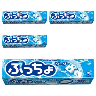 UHA 味覺糖 普超條糖 汽水味, 50g, 4條