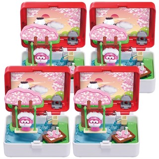 Super Wings 超級飛俠 兒童迷你風鈴 隨機系列 混合顏色, 4個