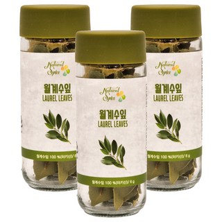 Natural Spice 月桂葉, 4g, 3個