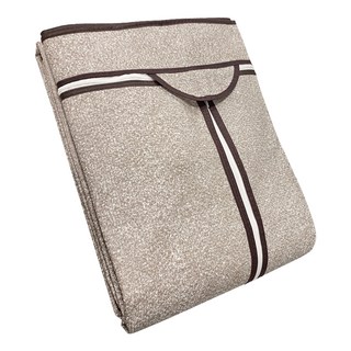 KI WISH 居家生活 不織布防塵套 摩卡棕, 120 x 46 x 180cm, 1個