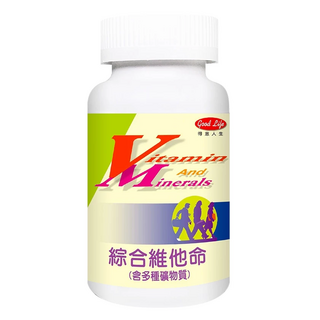 good Life 得意人生 綜合維他命錠, 60顆, 1罐