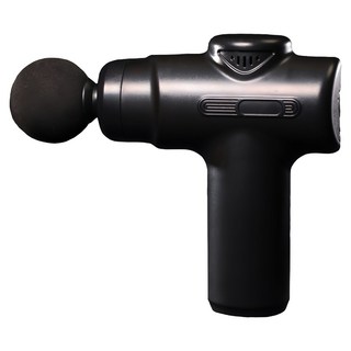 MRF 健身大師 超越者USB型電動按摩槍, 黑色, HY-19974