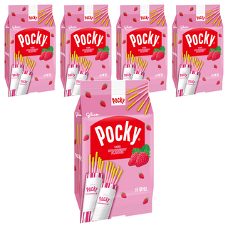 glico 格力高 Pocky 百奇 草莓棒分享包, 72g, 5袋