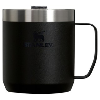 스탠리 클래식 진공 캠프 머그, 블랙, 354ml, 1개