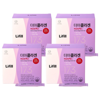 라이필 더마콜라겐 비오틴맥스 50p, 175g, 4개