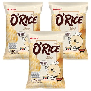 ORION 好麗友 O'RICE米餅, 129.6g, 3袋