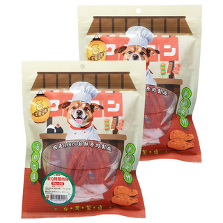 汪汪食堂 犬零食 軟Q雞腿肉絲 150g 台灣製造, 2包