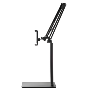 Home Planet 手機平板落地支架, 黑色, 1個