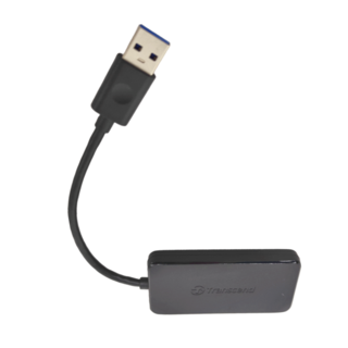 Transcend 創見 HUB2K U3 4 Port USB 3.1 gen 1 HUB 集線器, 黑色, 1個