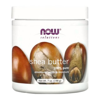 NOW Solutions 純乳木果油膏 100%純淨 滋潤保濕, 198g, 1罐