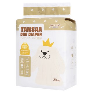 Tamsaa 寵物紙尿褲 母狗專用 S 30片, 1包