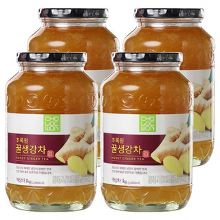 초록원 꿀생강차, 1kg, 1개입, 4개